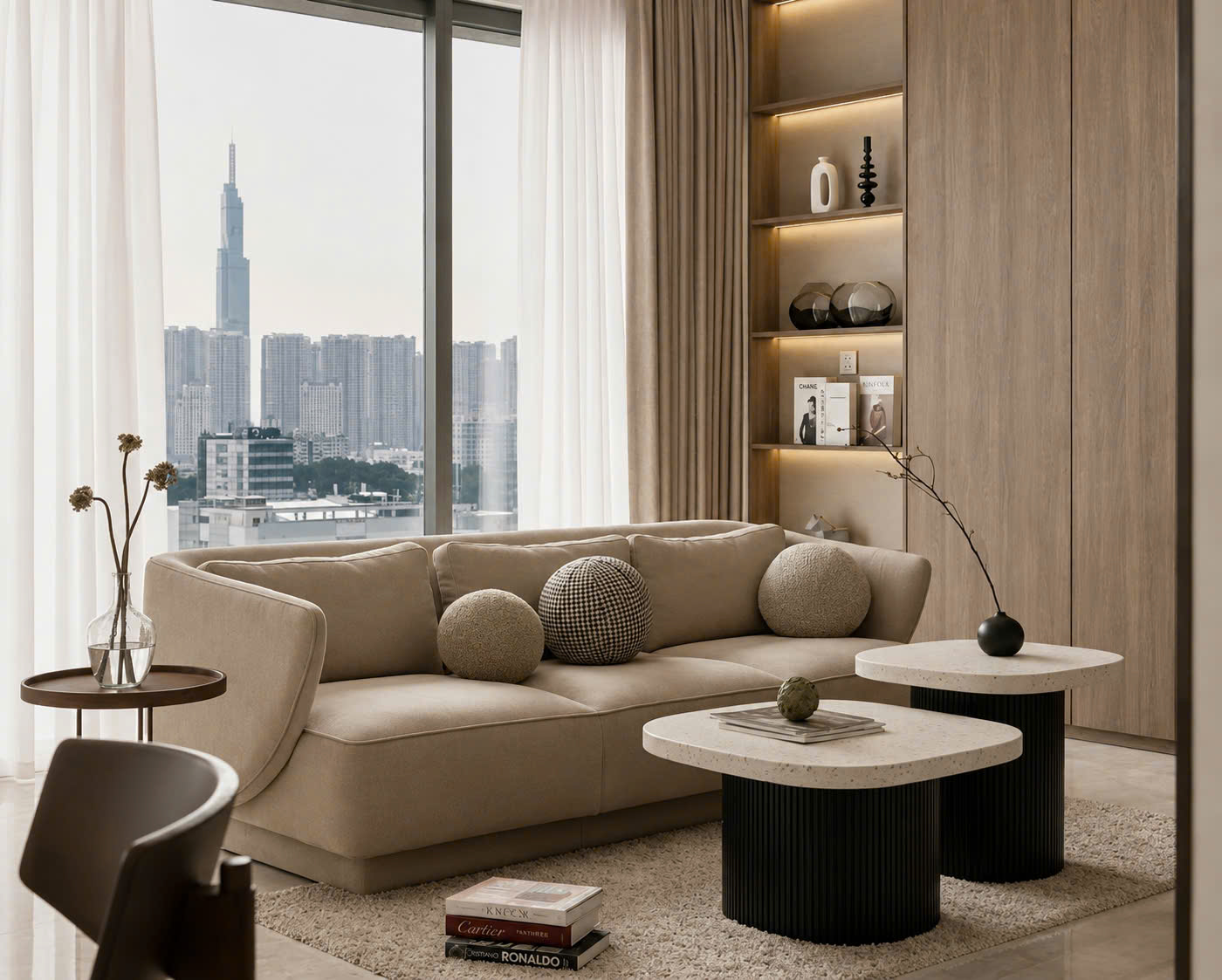 2 bedroom apartment for rent at The Marq with premium furnishings and a private elevator