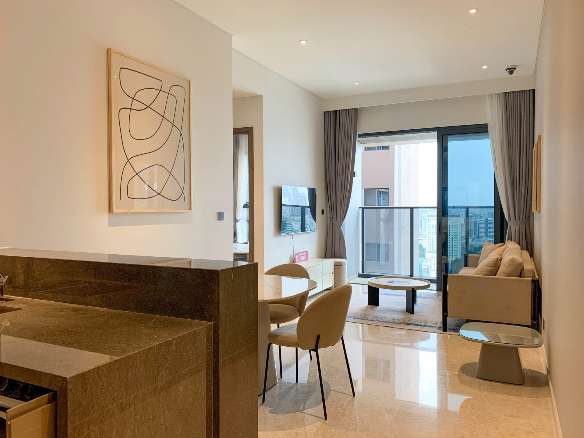 Luxury 2 bedroom apartment for rent at The Marq with premium furnishings and city views
