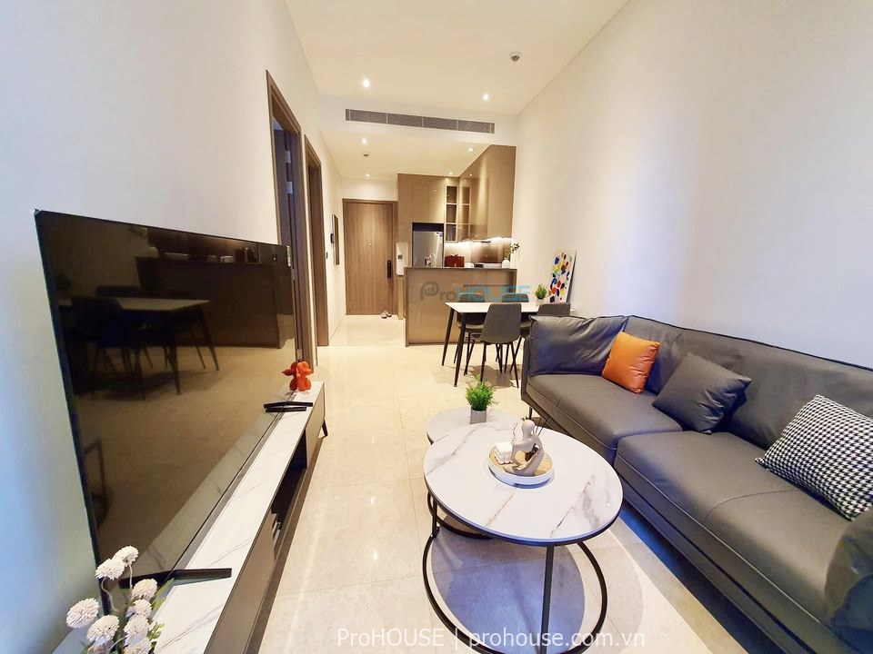 1br + 1 apartment in The Marq for rent with nice decoration