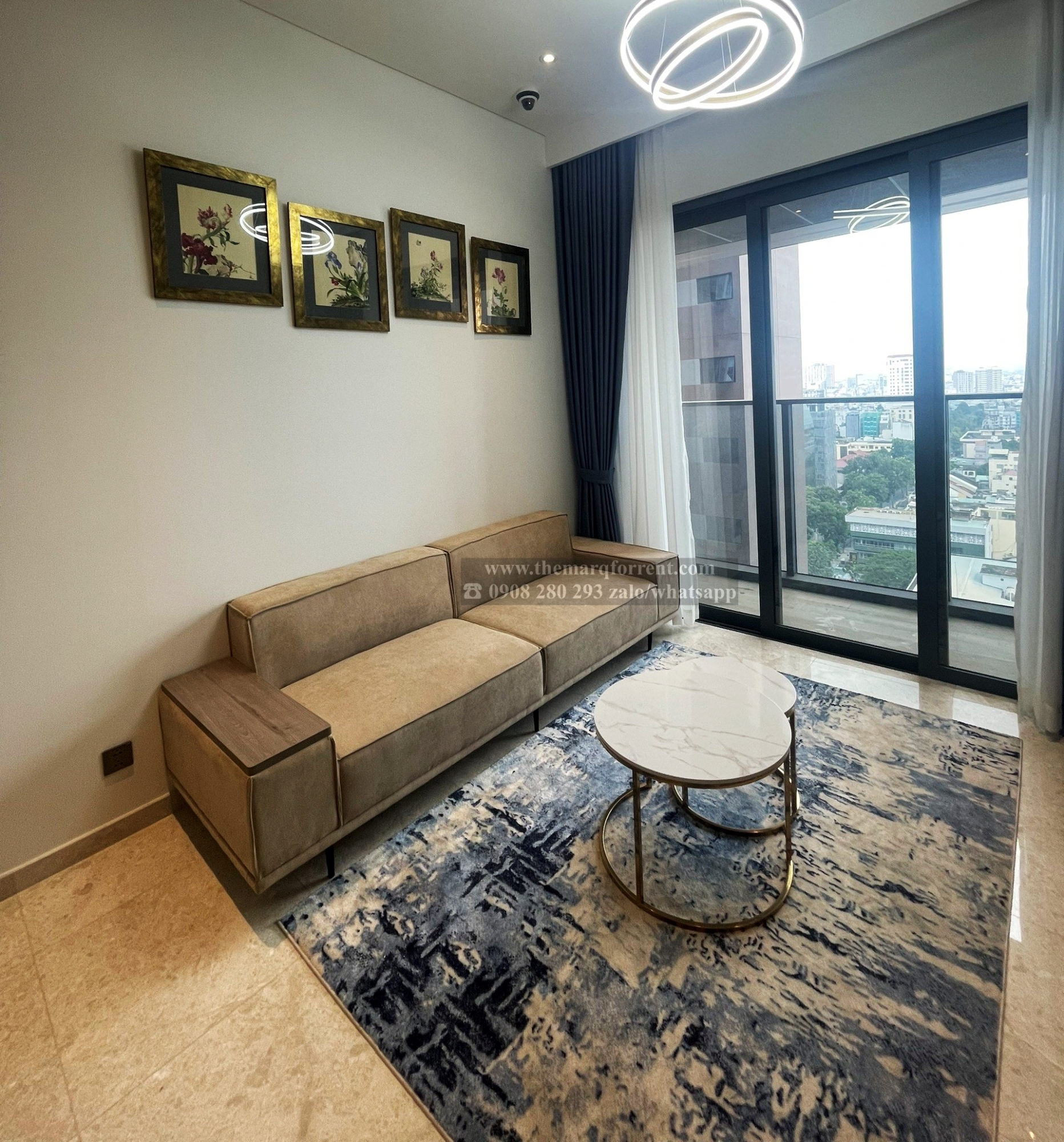 High floor 2 bedroom apartment for rent in The Marq District 1