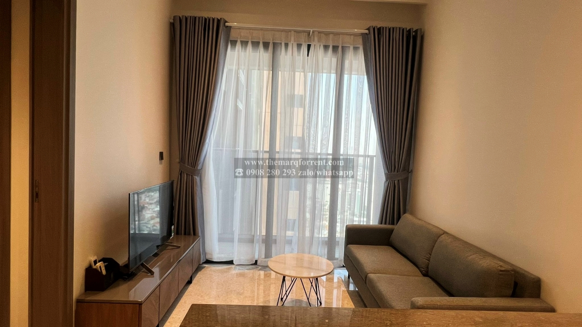 High floor 1 bedroom apartment for rent in The Marq with amazing view