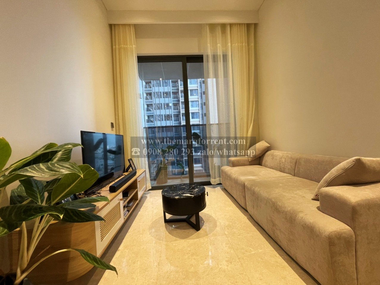 Fully-furnished 1 bedroom apartment in The Marq for rent